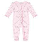 افرول بنات بالشعار باللون الوردى, 1, hi-res