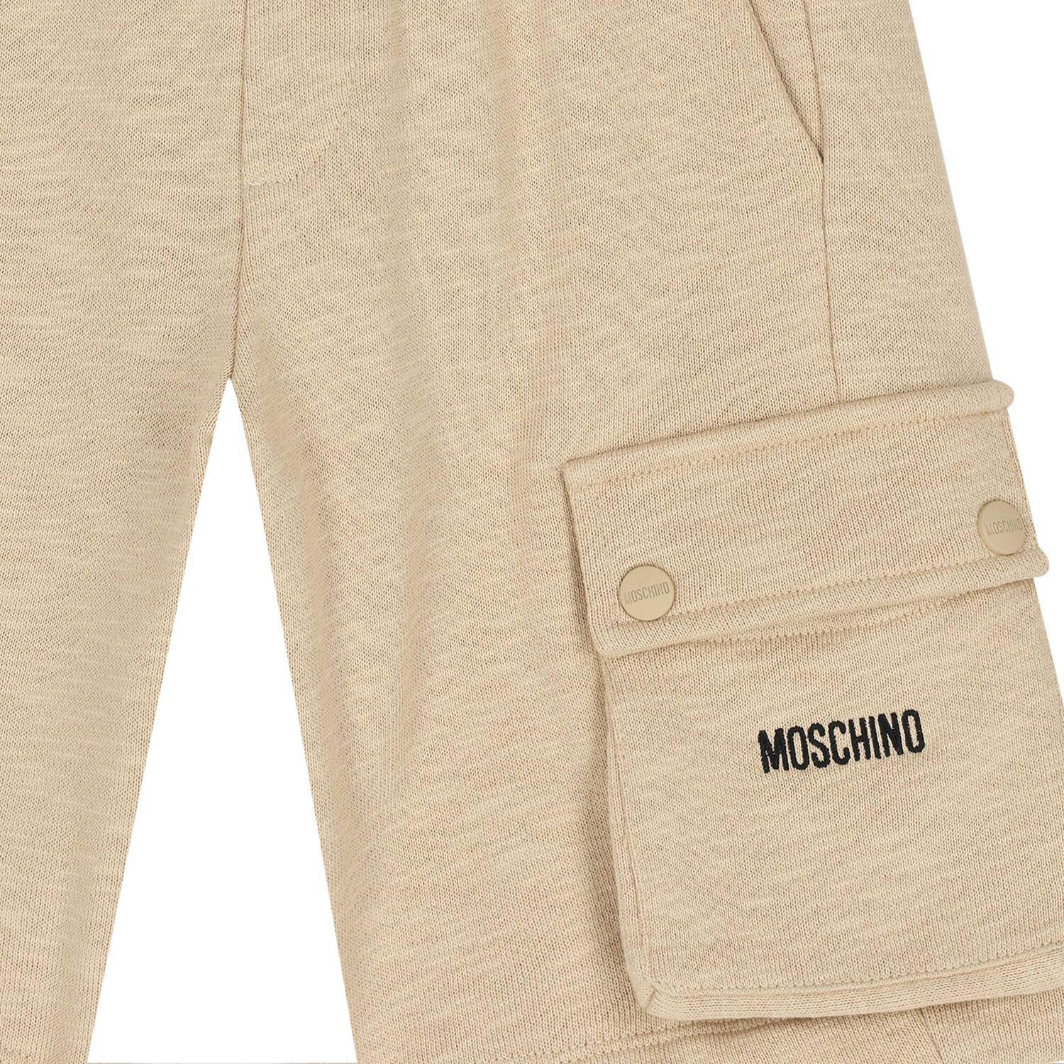 شورتات أولادي بيج اللون بشعار, 1, hi-res