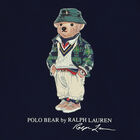 تيشيرت أولاد صغار بطبعة الدب باللون الكحلى, 1, hi-res