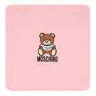 Pink Teddy Logo Blanket, 4, hi-res