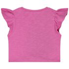 Girls Pink & Orange Zigzag Shorts Set, 2, hi-res