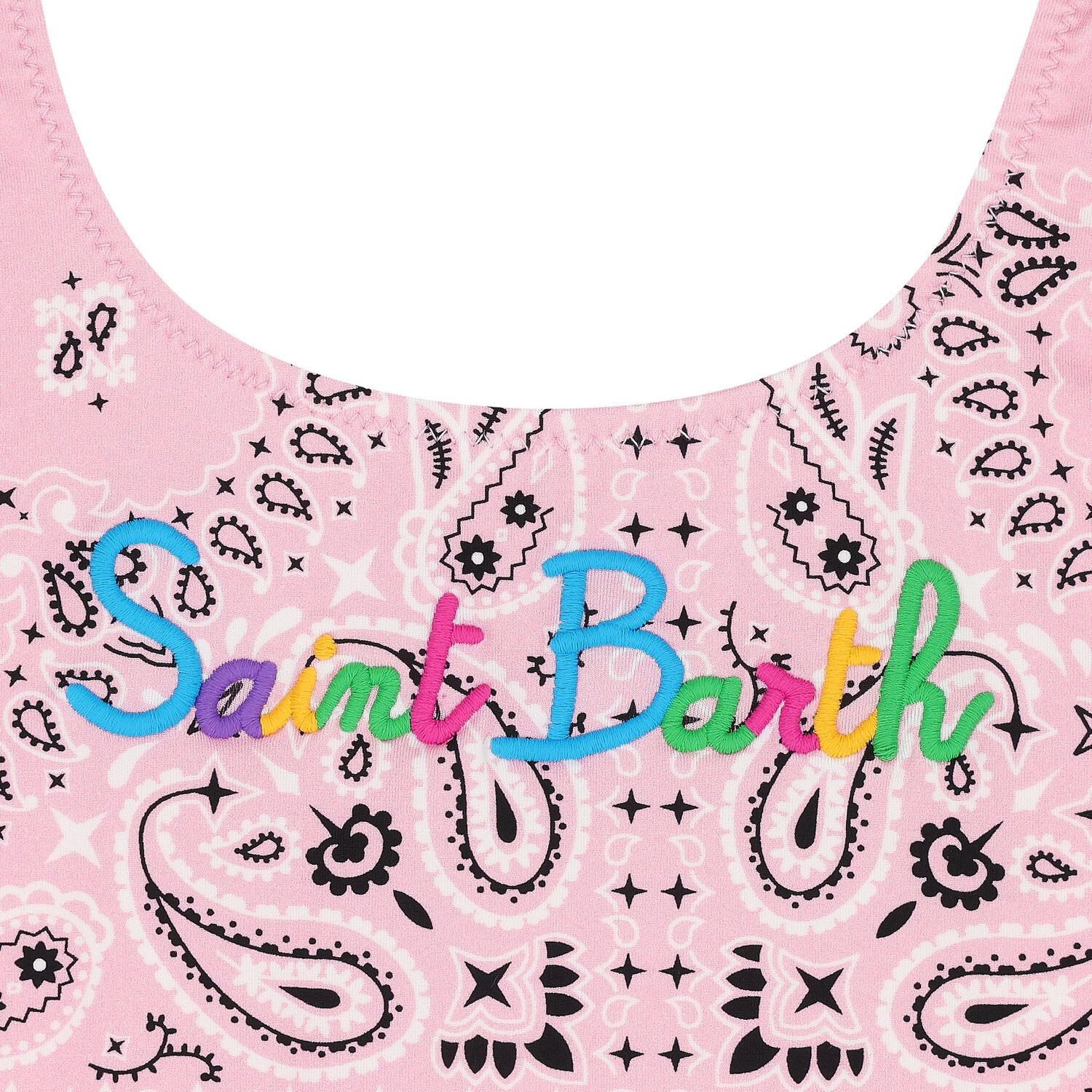 بدله سباحه بنات بالشعار بطبعه بيزلى باللون الوردى, 1, hi-res image number null