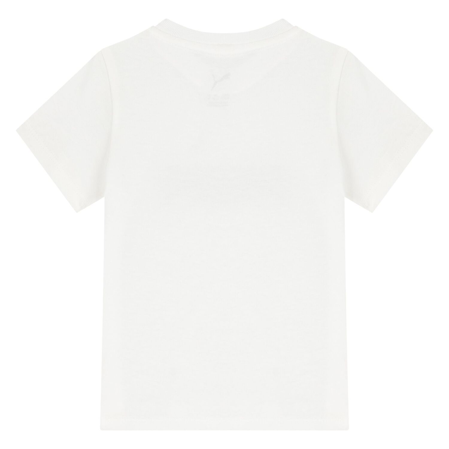 طقم شورت اولاد بالشعار باللون الابيض والاسود , 1, hi-res