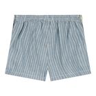 Baby Girls Ivory & Blue Teddy Bear Shorts Set, 1, hi-res