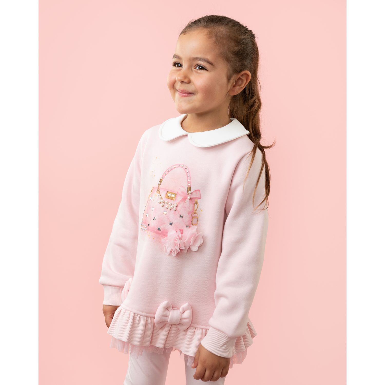 طقم بنات ليغنز باللون الوردي, 1, hi-res