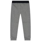 Boys Blue, Grey & Navy Blue Tracksuit Set (3 Piece), 2, hi-res