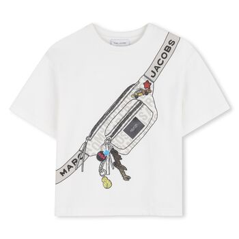 Boys White Bag T-Shirt