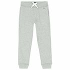 Boys Grey Logo Joggers, 2, hi-res