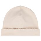 Baby Boys Beige Teddy Bear Babygrow Set, 2, hi-res