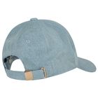 Girls Blue Logo Denim Cap, 1, hi-res