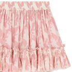 Girls Pink Horse Pleated Skirt, 1, hi-res