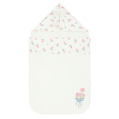 Baby Girls Ivory Floral Nest