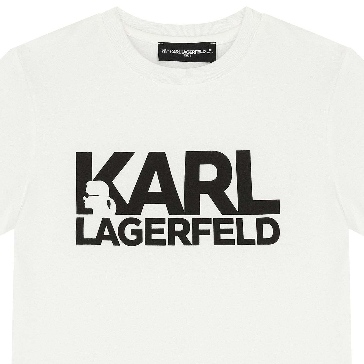 تي شيرت أبيض بشعار للأولاد, 2, hi-res image number null