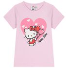 Girls Red Hello Kitty Shorts Set, 1, hi-res