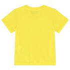 طقم شورت بشعار تيدي باللون الأصفر والأبيض, 3, hi-res