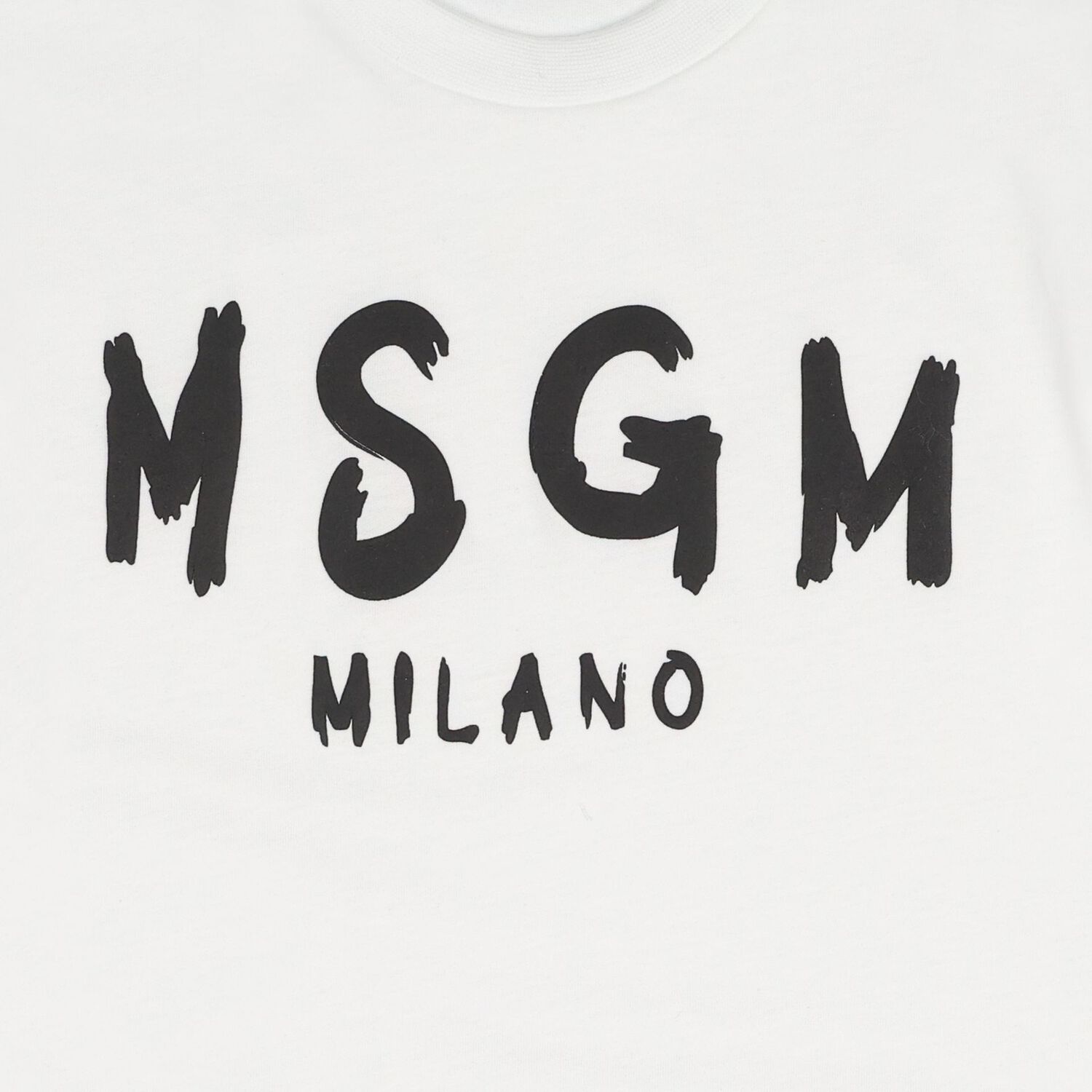 White & Black Logo T-Shirt, 1, hi-res