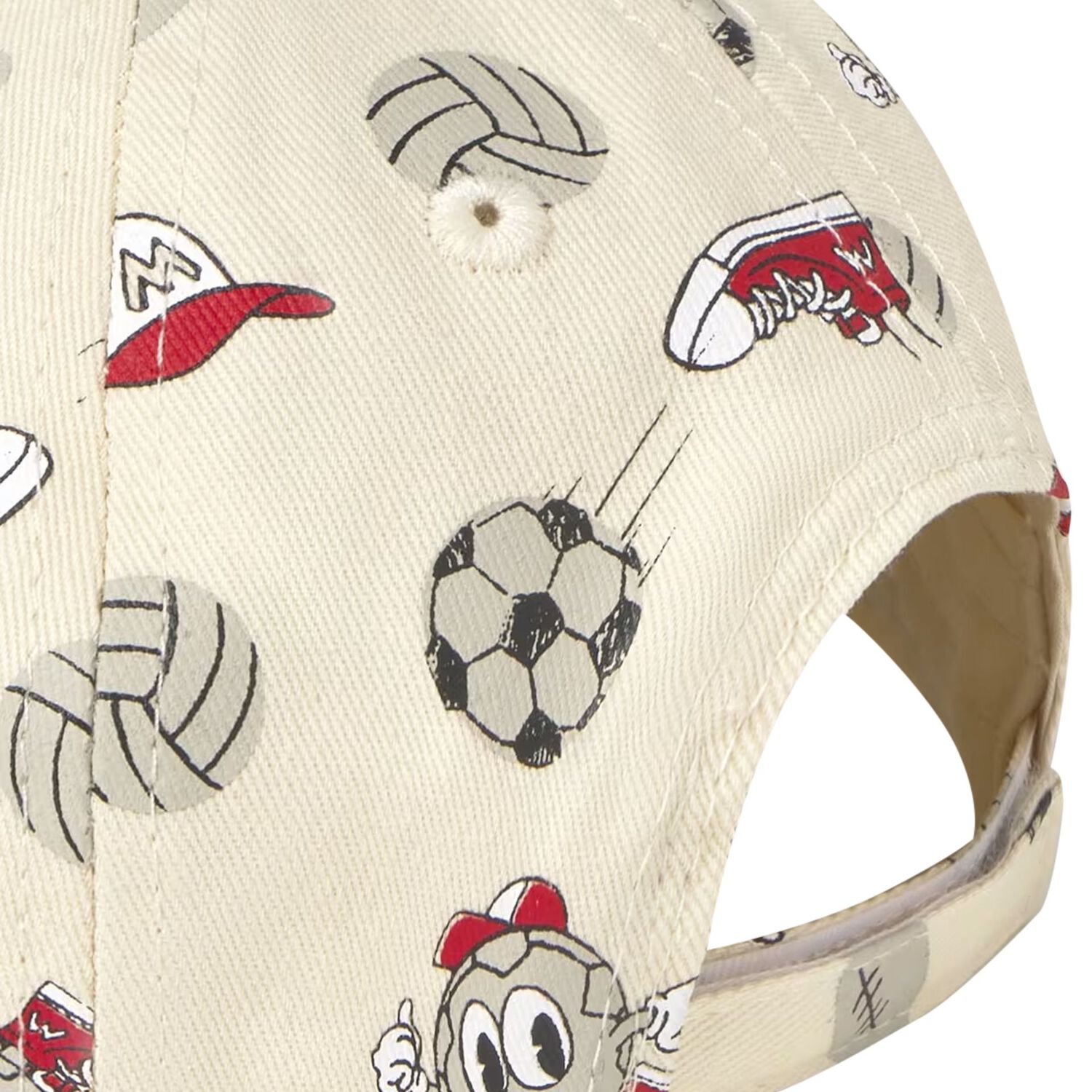 قبعة باللون عاجية  للأولاد , 1, hi-res