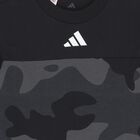 Black & Grey Logo Camouflaged T-Shirt, 1, hi-res