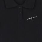 فستان بنات بالشعار باللون الأسود, 2, hi-res