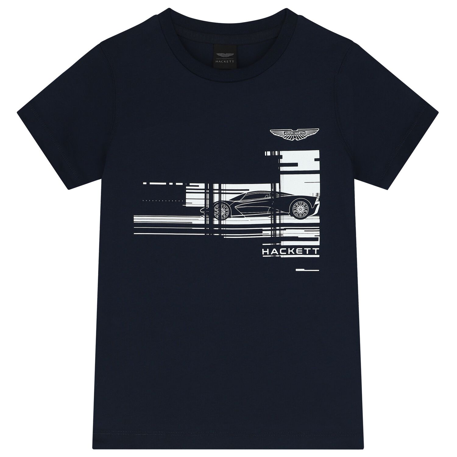 Boys Navy Blue Logo T-Shirt, 2, hi-res image number null