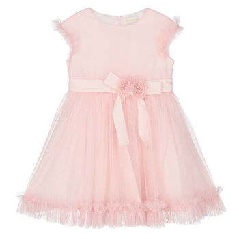 Younger Girls Pink Tulle Dress