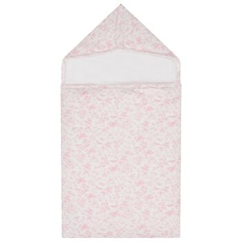 Baby Girls White & Pink Floral Nest