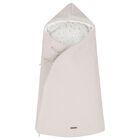 Ivory & Beige Hooded Reversible Baby Nest, 1, hi-res