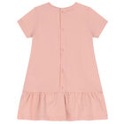 Younger Girls Pink Logo Bag Dress, 1, hi-res