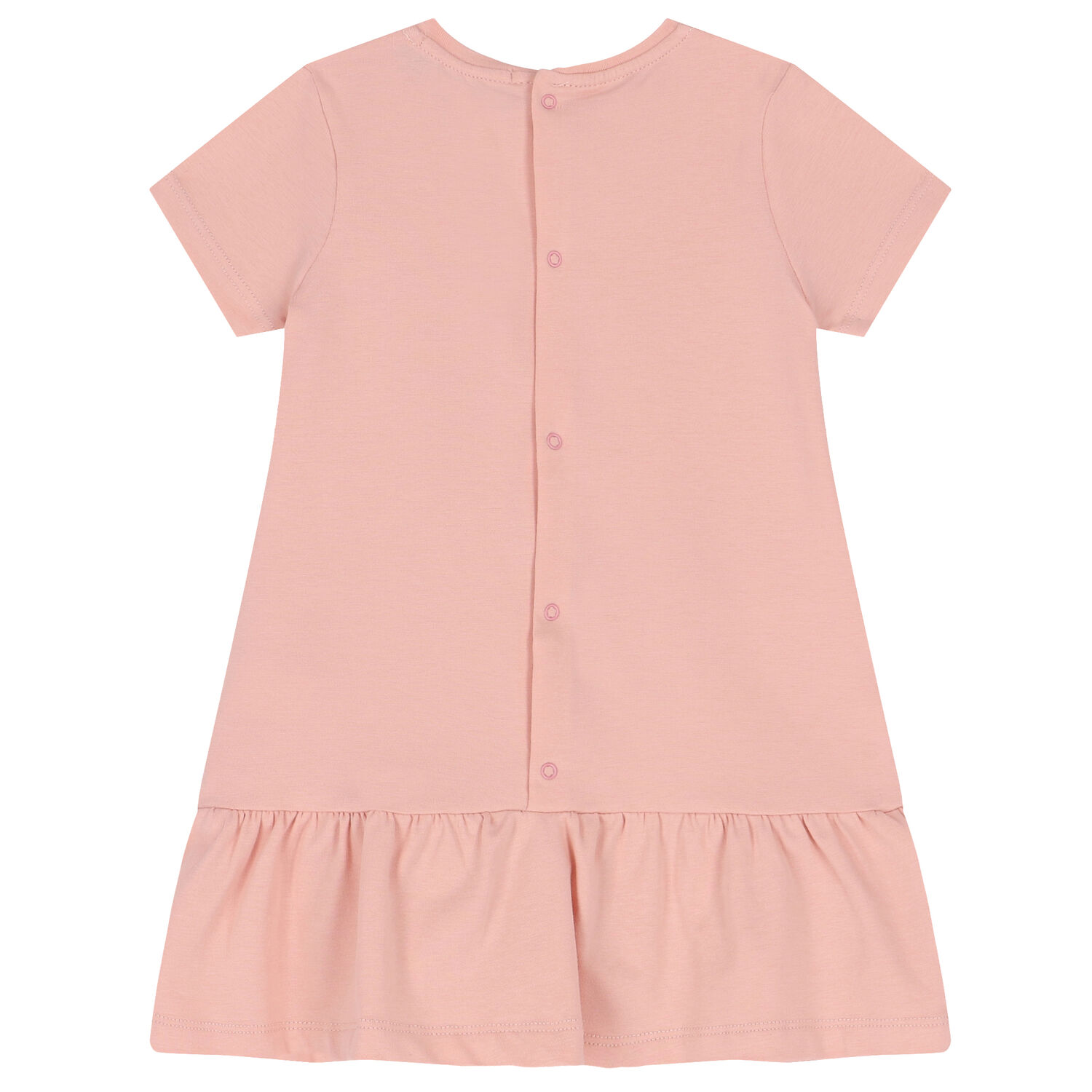 Younger Girls Pink Logo Bag Dress, 1, hi-res