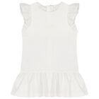 Baby Girls Ivory Dress Set, 1, hi-res