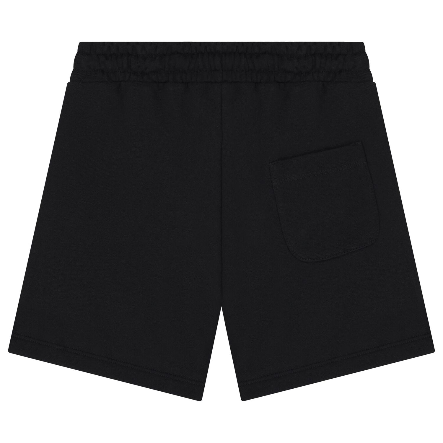 Boys Black Logo Shorts, 2, hi-res