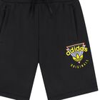 Boys Black Logo Shorts, 1, hi-res