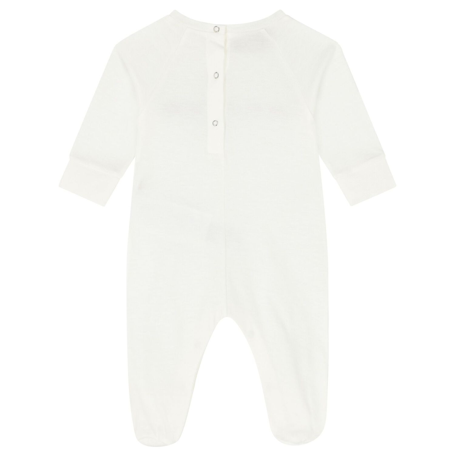 White Logo Babygrow Gift Set, 1, hi-res