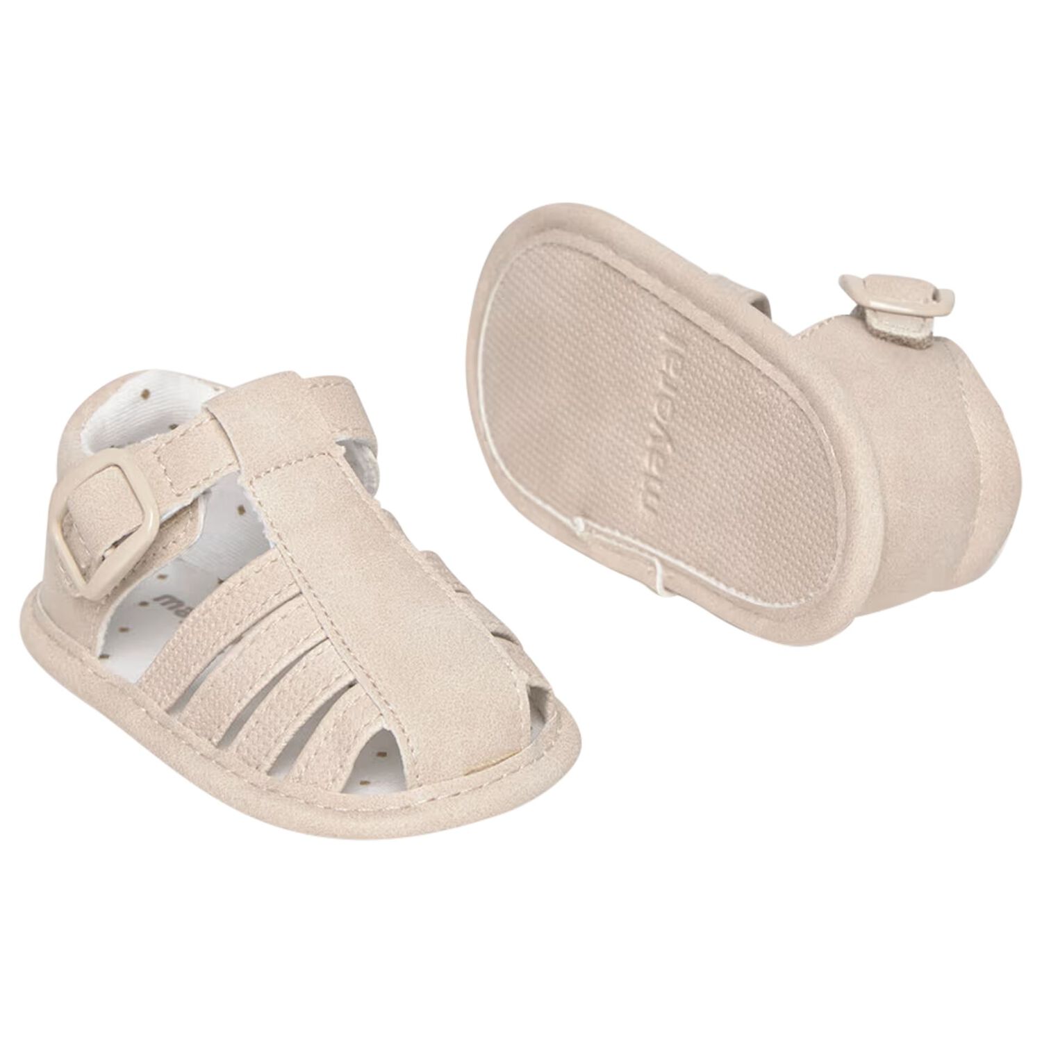 Baby Boys Beige Sandals , 2, hi-res