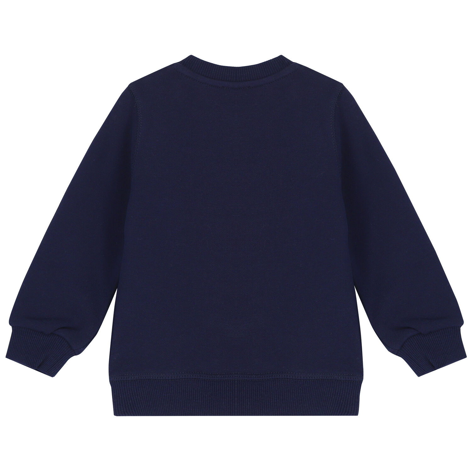 Younger Boys Navy Tiger Logo Sweatshirt, 2, hi-res