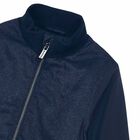 Boys Navy Blue Bomber Jacket, 1, hi-res