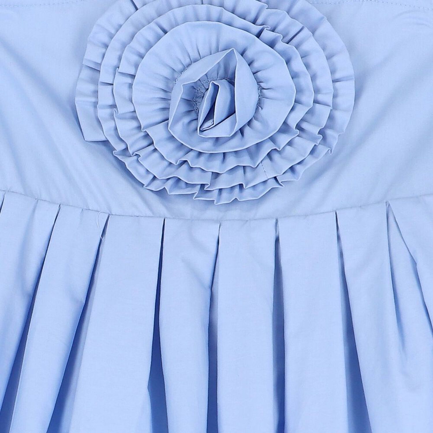 فستان بنات بطبعة الزهور باللون الأزرق, 1, hi-res image number null