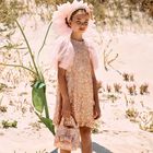 Girls Pink Sequin Handbag, 1, hi-res