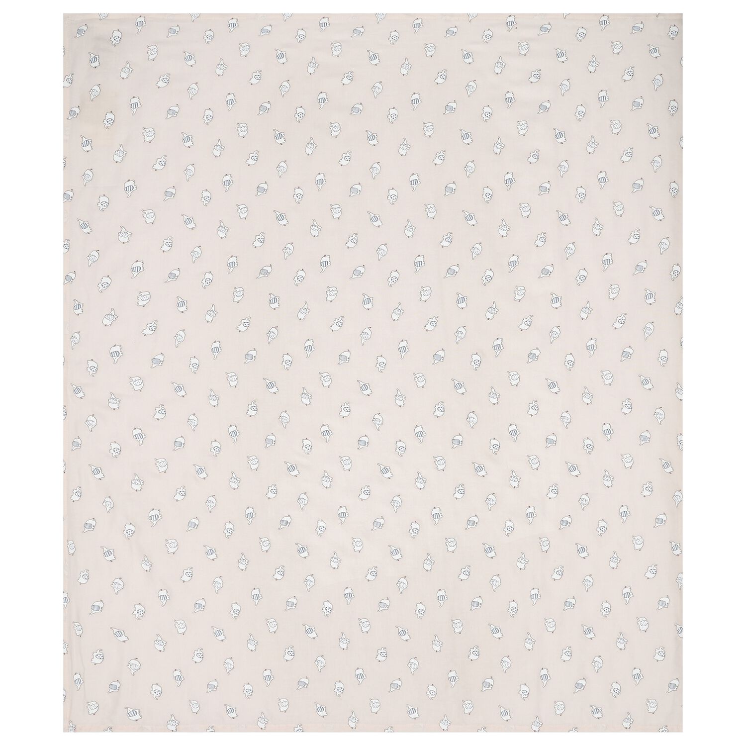Beige Elephant Muslin Swaddles, 1, hi-res