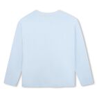 Boys Blue Logo Long Sleeve Top, 1, hi-res