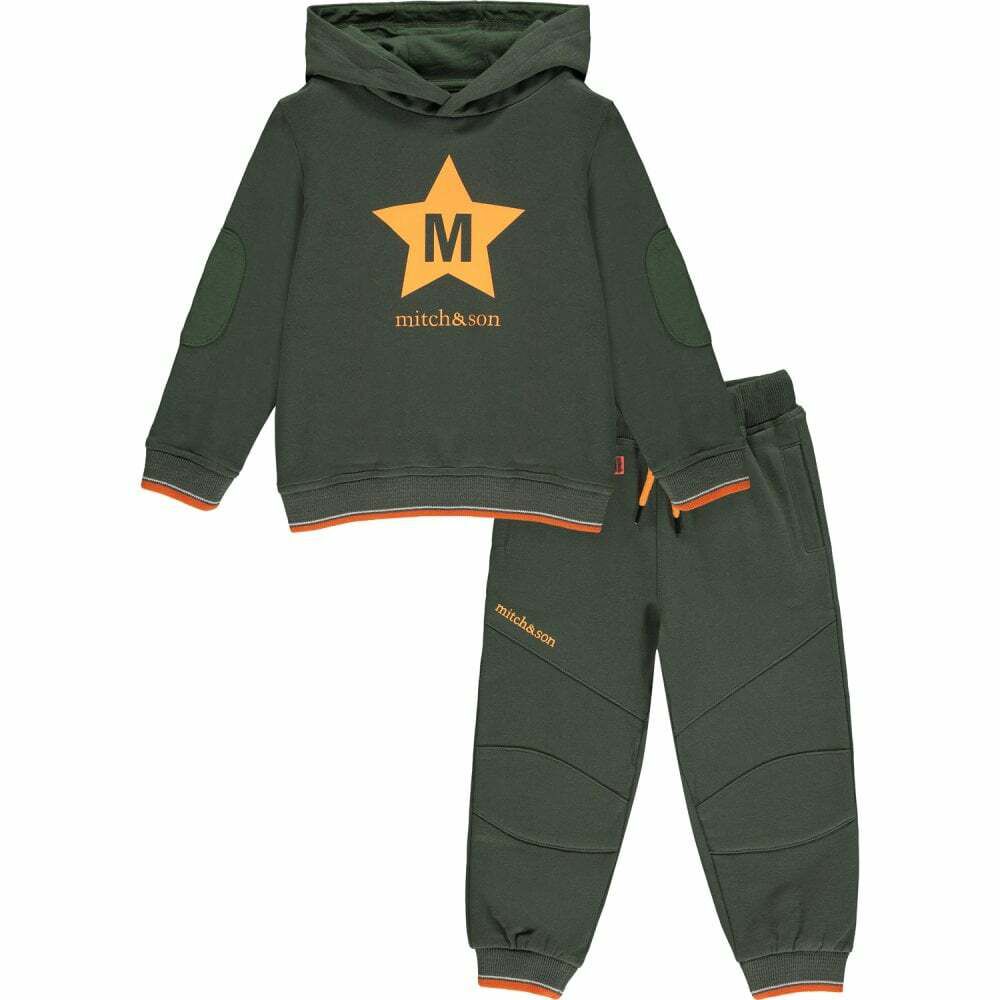Junior khaki tracksuit shop