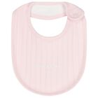 مجموعة هدايا ملابس أطفال وردية وبيضاء بشعار للبنات, 1, hi-res