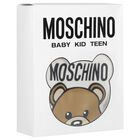 طقم أفرول بشعار تيدي باللون العاجي, 1, hi-res