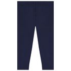 Baby Girls White & Navy Polo Bear Leggings Set, 1, hi-res