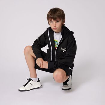 Black Logo Shorts