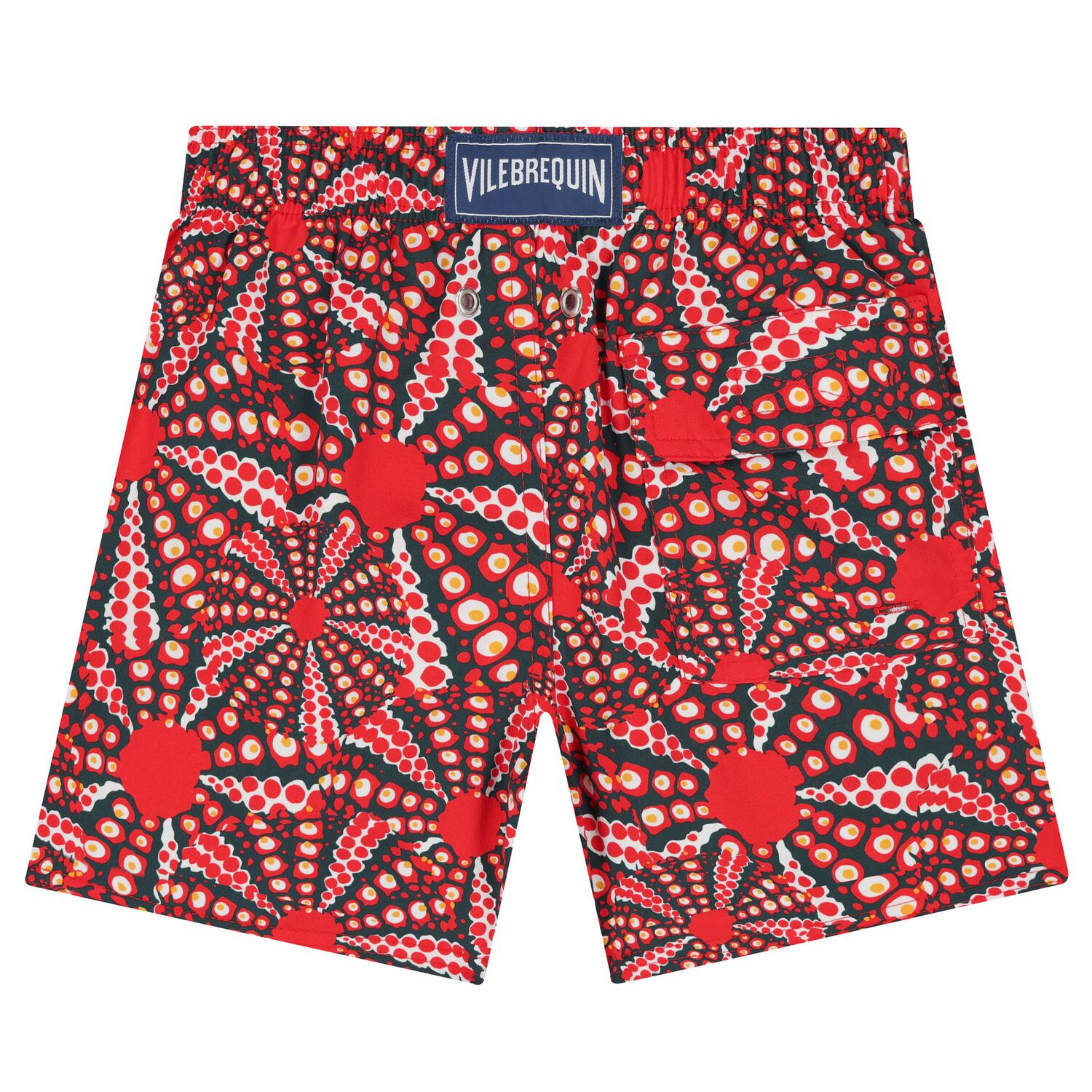 Boys Red Swim Shorts, 1, hi-res image number null