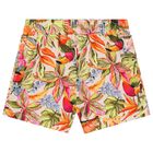 Girls Ivory Bird Shorts set, 1, hi-res