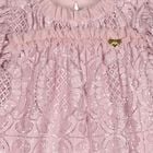 Girls Pink Lace Sequin Christina Dress, 2, hi-res