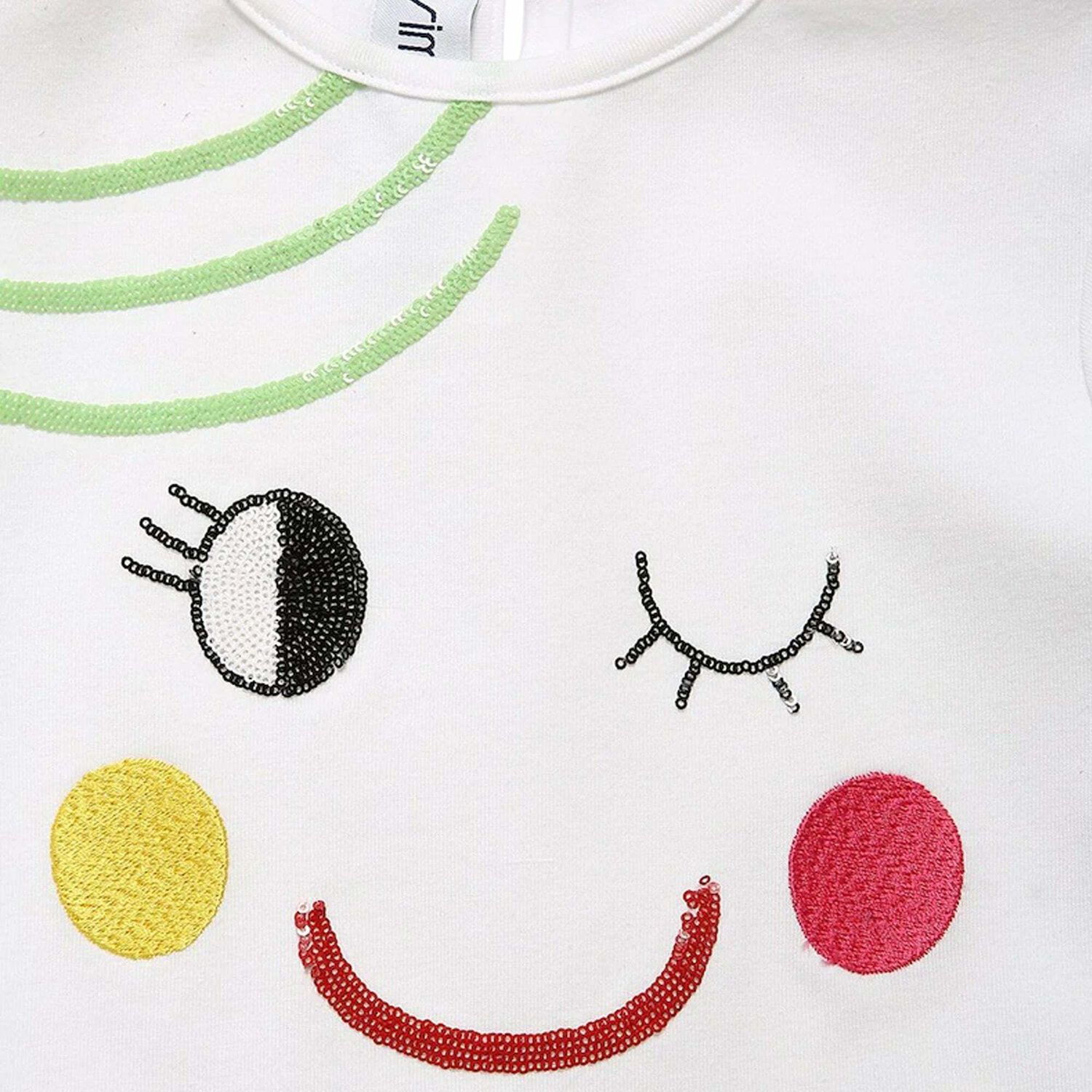 تيشيرت بناتي باللون الابيض, 1, hi-res image number null