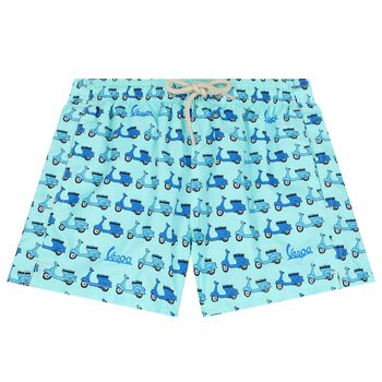 Boys Aqua Vespa Swim Shorts